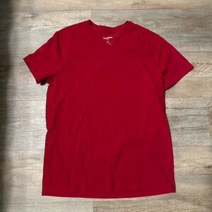 Goodfellow & Co Vibrant Red Short Sleeve Tee